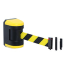 Wandsysteem met Trekband 500cm Zwart/Geel