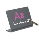 Tafelkrijtbord L-Standaard A8 - 5PACK
