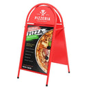 Stop-Trottoir B2 Acier Rouge