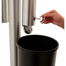 Asbakpaal Double Staand Aluminium 5,4 litres