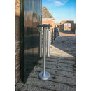 Asbakpaal Double Staand Aluminium 5,4 litres