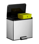 Poubelle à pédale EKO Essential Recycler 2 x 15 litres