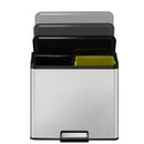 Poubelle à pédale EKO Essential Recycler 2 x 15 litres