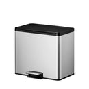 Poubelle à pédale EKO Essential Recycler 3 x 9 litres