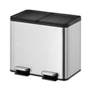 EKO Essential Splitted Recycler Double Pédale 2 x 10 litres