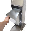 Vrijstaande Asbak Buiten RVS 4,4 litres