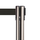 Afzetpaal met Trekband 300cm Chroom