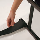 Porte Brochures sur pied noir