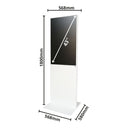 43" LG 4K Digitale Signage Totem – Vrijstaand Wit Reclamescherm – 24/7 Gebruik – Met Webbeheer, Content Planner, CMS & Ingebouwde Editor