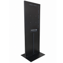 43" LG 4K Digitale Signage Totem – Vrijstaand Zwart Reclamescherm – 24/7 Gebruik – Met Webbeheer, Content Planner, CMS & Ingebouwde Editor