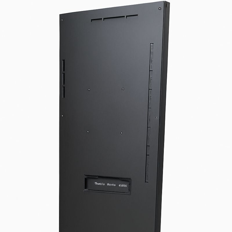 43'' LG 4K Digitale Signage Totem op Wielen – Vrijstaand Reclamescherm Zwart, 24/7 Gebruik