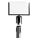 Acryl Posterhouder A4 Liggend voor Afzetpaal