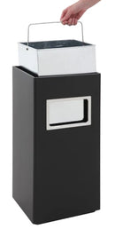 As-Papierbak Buiten Zwart