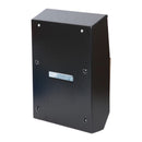 Buiten Asbak Wandmontage Zwart Staal & RVS – Afsluitbaar