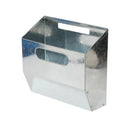 Buiten Asbak Wandmontage Zwart Staal & RVS – Afsluitbaar