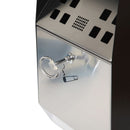 Buiten Asbak Wandmontage Zwart Staal & RVS – Afsluitbaar