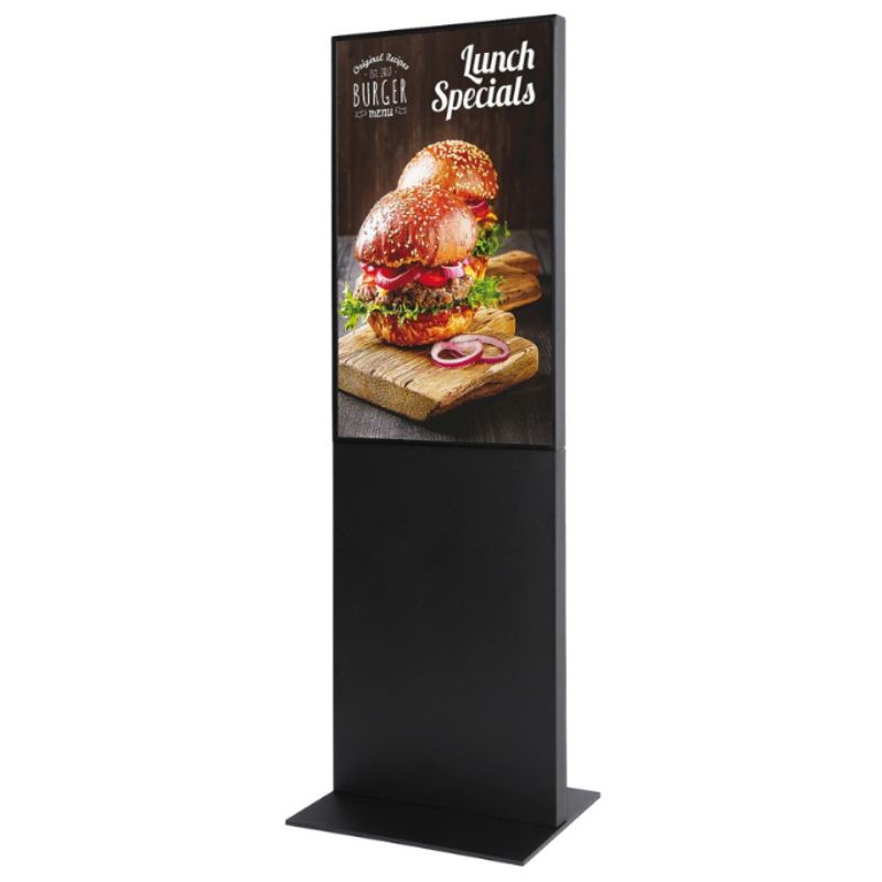 Digitale Totem Samsung Display Zwart
