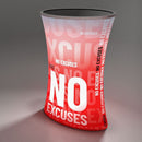 Fabric Counter Ovaal LED - Incl. print