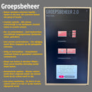 43" LG 4K Digitale Signage Totem – Vrijstaand Wit Reclamescherm – 24/7 Gebruik – Met Webbeheer, Content Planner, CMS & Ingebouwde Editor