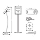 Infostandaard met LED Verlichting