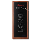 Krijtbord Natura Lichtbruin Langwerpig