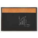 Magnetisch Krijtbord en Kurk Combi