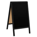 Stop-trottoir en ardoise 51x90cm Bois Classique