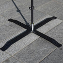 Kruisvoet extra stevig voor beachflags