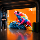 LED Beurswand met Print | Dubbelzijdige LED Lightbox incl. Flightcase