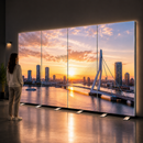 LED Beurswand Combi - Incl. print - Dubbelzijdige & Modulair