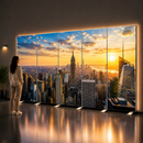 LED Beurswand Combi - Incl. print - Dubbelzijdige & Modulair