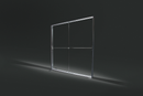LED Beurswand met Print | Dubbelzijdige LED Lightbox incl. Flightcase