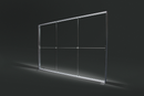 LED Beurswand met Print | Dubbelzijdige LED Lightbox incl. Flightcase