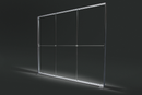 LED Beurswand met Print | Dubbelzijdige LED Lightbox incl. Flightcase