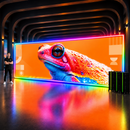 LED Beurswand met Print | Dubbelzijdige RGB Lightbox incl. Flightcase