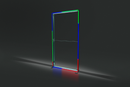 LED Beurswand met Print | Dubbelzijdige RGB Lightbox incl. Flightcase