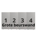LED Beurswand Combi - Incl. print - Dubbelzijdige & Modulair
