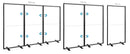LED Lightbox Banner SEG Zwart – Dubbelzijdig - Incl. print