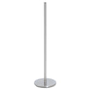 Museo Afzetpaal 90 cm – Geborsteld RVS