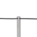 Museo Afzetpaal 90 cm – Geborsteld RVS