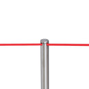 Museo Afzetpaal 90 cm – Geborsteld RVS