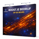 Pop-up Velcro Beurswand – Incl. Print