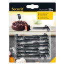 Porte-piques pour étiquettes mini-tableaux à craie - 20x