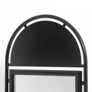 Stop-Trottoir Rond en Acier Noir