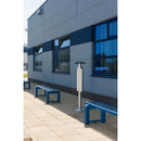 Asbakpaal Double Staand Aluminium 5,4 litres