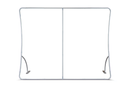 Zipper Beurswand Flow 300x230cm - Incl. print