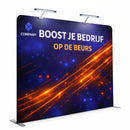 Zipper Beurswand Recht - Incl. print