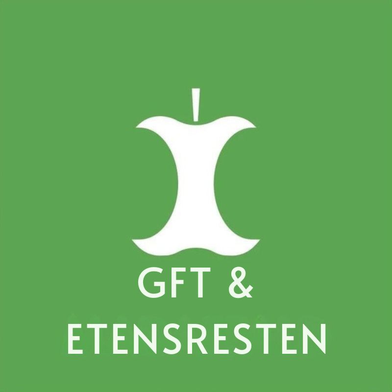 GFT & Etensresten Sticker 12x12CM