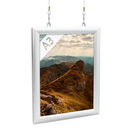 Kliklijst 25mm Dubbelzijdig Hangend