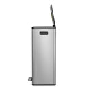 EKO Ecocasa II Pedaalemmer 30 litres Mat RVS